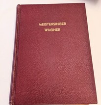 Wagner die Meistersinger von Nurnberg, Hardcover, Sheet Music - £10.45 GBP