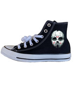 Friday the 13th Jason High Top Converse - Men's And Women's Shoes - $179.00