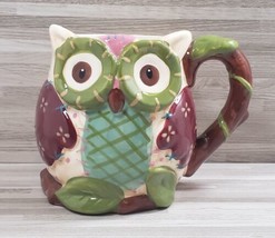 Pier 1 Imports &quot;Olli The Owl&quot; 16 oz. Coffee Tea Mug Cup - £12.17 GBP