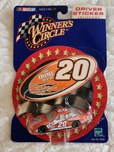 Tony Stewart #20 The Home Depot NASCAR Winners Circle Driver Sticker Collection - £5.49 GBP