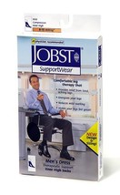 Jobst Men's Navy Over-The-Calf Socks with 8-15mmHg Compression, Small Size - $102.56 CAD