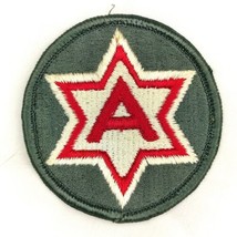 Vietnam Era 6th Army Patch Red Letter A in Star in Circle - £9.73 GBP