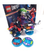 LEGO Dimensions 71229 Harley Quinn tag Quinn-Mobile Joker base Joker&#39;s C... - £12.55 GBP