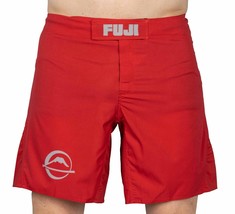 Fuji Baseline MMA BJJ No Gi Grappling Competition Fight Board Shorts - Red - £35.51 GBP