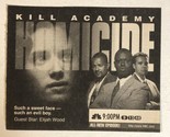 Homicide Life On The Streets Tv Guide Print Ad Elijah Wood Andre Braughe... - $5.93