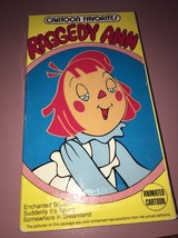 Raggedy Ann by Cartoon Favorites - RARE HTF OOP Cartoon Vhs - $36.50