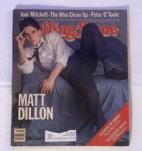 Rolling Stone Magazine November 25 1982 issue Matt Dillon Joni Mitchell - £3.99 GBP