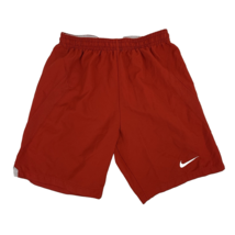 Nike Dri-Fit Kids Athletic Soccer Shorts Red Size Youth M - $221.44 MXN