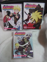 Boruto Naruto Next Generations. 01,02,03 sets. DVD. REG 1. VIZ. - $28.00