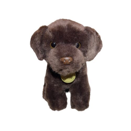 MIYONI By Aurora 2019 Chocolate Lab 8” Plush Puppy Dog Stuffed Animal Toy - £12.33 GBP