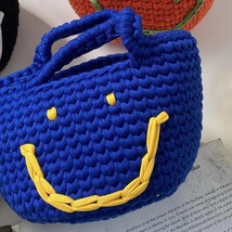 Women Fashion Manual Woven Bag 2023 Summer  y  Bag Cute Casual Bucket Bag Countr - £146.61 GBP