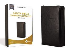 RVR60 Santa Biblia, Letra Grande, Tamaño Compacto, Leathersoft, Negro, Edición L - £37.38 GBP