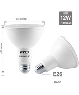 PAR30 LED Bulb 3000K Warm White Dimmable Long Neck Flood Light 12W 75W - €20,14 EUR