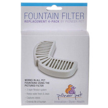 Pioneer Pet Fountain Replacement Filters - 3-Layer Filtration System - $11.83+