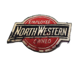 Vintage North Western Railroad Employee Owned Train RR Patch - Sew On - £5.49 GBP