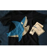 Boy&#39;s Navy Blue Swim Top Shark with Tail 6 Month *NEW W/TAGS* r1 - $113.85 MXN