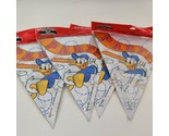(4x) Mickey Disney Kids Party Express Donald Duck Party Flags 12ft/each ... - £19.46 GBP