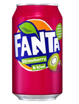 6 Cans of Fanta Strawberry Kiwi Soft Drink Soda 330ml/11 oz Each -Free S... - £27.27 GBP