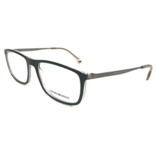 Emporio Armani Eyeglasses Frames EA 3070 5470 Gray Matte Green Clear 54-17-140 - £44.57 GBP