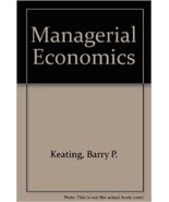 Managerial Economics by J. Holton Wilson and Barry Keating (1991) - £62.51 GBP