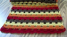 Prayer Shawl, Handmade Crochet Fall Wrap, Accessories, Autumn Scarf, Lon... - $40.00