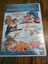 Animated Family Favorites 3 Movie Collection (DVD, 2007, 2-Disc Set) - £8.01 GBP
