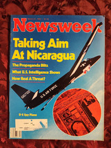 NEWSWEEK Magazine March 22 1982 Nicaragua Dyslexia Ed Asner - £11.33 GBP