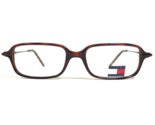 Tommy Hilfiger Brille Rahmen TH302 078 Brown Schildplatt Rechteckig 51-1... - $46.25