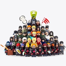 Naruto Ninja War Akatsuki Pain Itachi Obito Uchiha 43pcs Minifigure Bricks Toys - £71.53 GBP