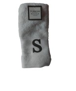 Small Monogrammed Turkish Golf Bags Towel  100% Cotton  LETTER. S. - $237.10 MXN