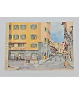 Vintage Peruzzi Bros Florence Italy Silversmiths Advertising Greeting Ca... - $11.67 CAD