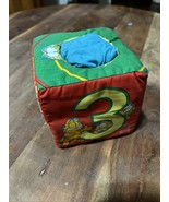Vintage Garfield Fabric Nesting Block Baby Toy #3, Letter C - $177.84 MXN