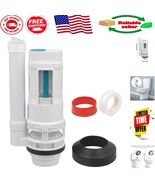 21cm Dual Flush Bottom Inlet Toilet Valve - Quick Install &amp; Leak-Proof D... - $47.54 CAD