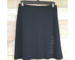 Gap Women&#39;s Skirt Size XS Black Polyester Rayon Stretch TM5 - $8.41