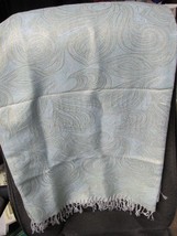 &quot;&quot;PALE GRAY WITH GOLD AND SILVER METALLIC SWIRL PATTERN&quot;&quot; - TABLE RUNNER... - $12.89