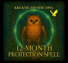 12-Month Protection Spell – Long-Term Energy Shield, Evil Eye &amp; Curse Pr... - $350.00