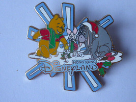 Disney Trading Pins 42808     HKDL - Christmas 2005 (Pooh, Piglet & Eeyore) - £56.05 GBP