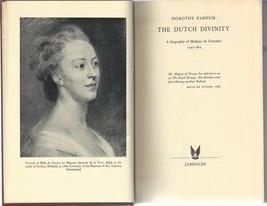 Dorothy Farnum THE DUTCH DIVINITY  Ex++ 1959 1st  Edition Bio Madame de ... - $31.33