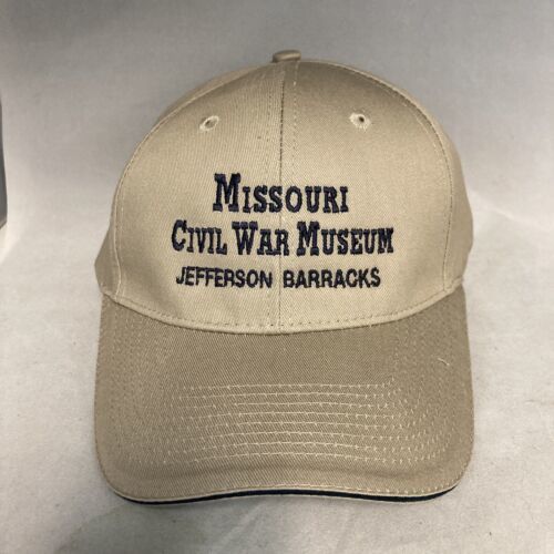 Missouri Civil War Museum Jefferson Barracks Adjustable Adult Ball Cap Hat - £15.47 GBP