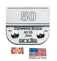 Andis CeramicEdge 50 SS 50SS Blade*Fit AGC SMC,Oster A5 A6,Wahl KM5 KM10 Clipper - £47.94 GBP