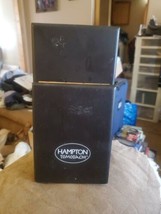 Hampton Tomodachi Black And Wood Heavy Duty 9 Knife Block HTF!   - £13.40 GBP