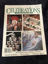 Celebrations To Cross Stitch And Craft A Leisure Arts Publication Winter 1993 - £3.95 GBP