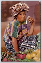 San Martin Pedler Girl with Fruit  Postcard E27 - £7.26 GBP