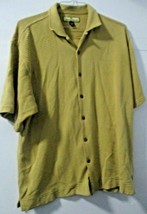 tommy bahama ribbed Men’s XL button down shirt Toyota  - $10.39