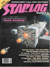Starlog Magazine #16 Buck Rogers Art Cover 1978 FINE+ - $5.94