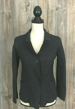 Benedetta B. Sweater Large Blazer Button Front Wool/Cashmere Blend Caree... - £18.93 GBP