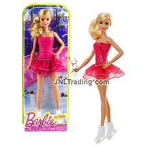 Year 2015 Barbie Career 12 Inch Doll - Caucasian ICE SKATER DHB15 with Trophy - £27.32 GBP