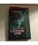 New Magic the Gathering Innistrad Crimson Vow Green Theme Booster - 35 C... - $17.06