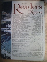Reader&#39;s Digest Magazine, March 1959 [Single Issue Magazine] RD - £23.44 GBP