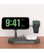3 in 1 Wireless Charger Stand Magnetic For iPhone 12 13 14 15 Fast Charg... - $47.59